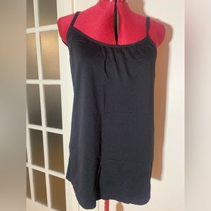 Stretchy Black Tank Top
